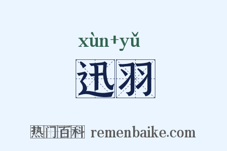 迅羽是什么意思的图片